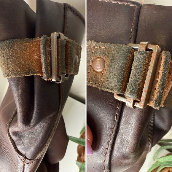 Sorel Slimpack Tall Duck Boots Brown Leather Waterproof Riding Boot 8.5 NL2007 - Picture 10 of 15